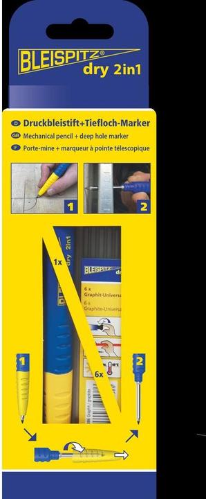 Produktbild Bleispitz Universal-Marker dry 2in1