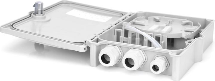 Actual product image Digitus Distribution Box for outdoor for 6x SC/DX Adapter IP65