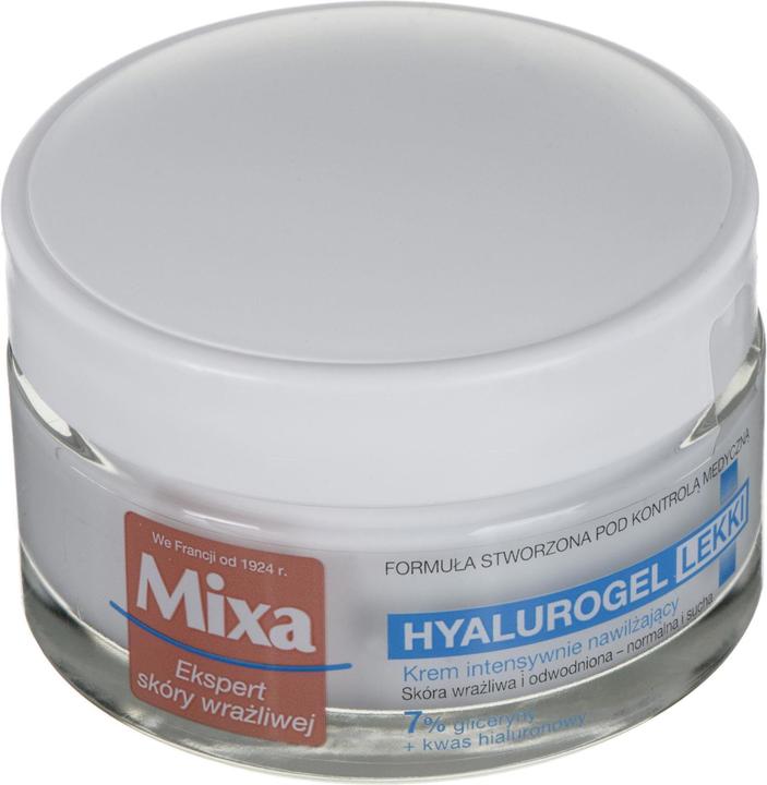 Actual product image Mixa intensely moisturizing face cream for sensitive skin 50 ml (50 ml, Day cream)