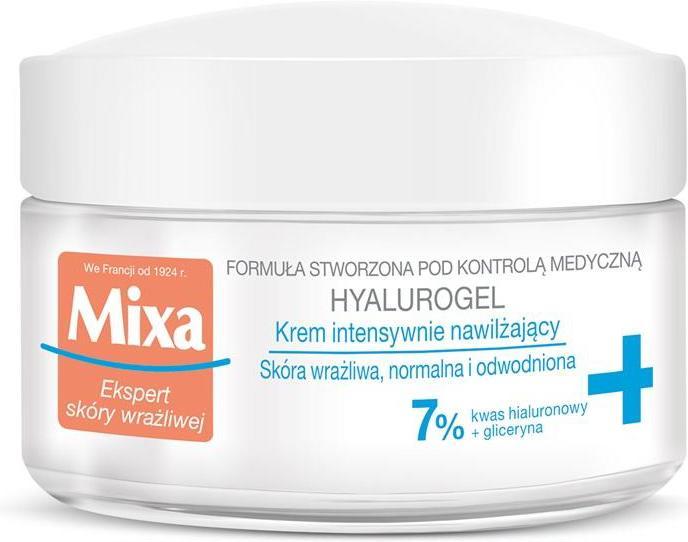Actual product image Mixa intensely moisturizing face cream for sensitive skin 50 ml (50 ml, Day cream)