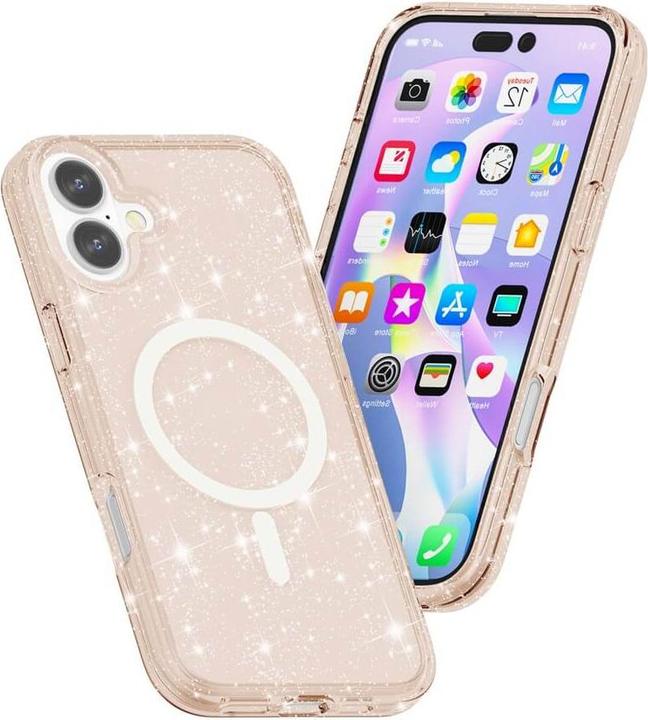 Actual product image Cover-Discount Glitzer Case mit MagSafe (Apple iPhone 17)