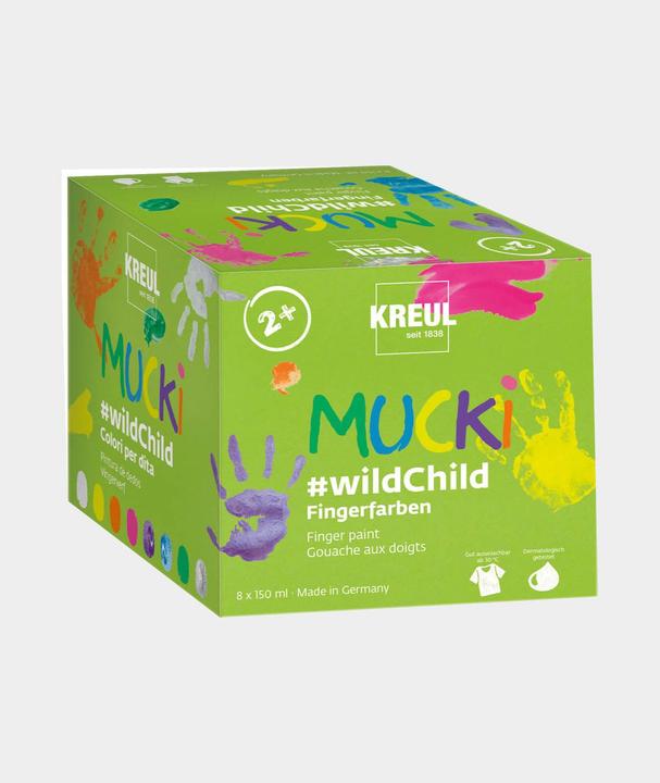 Image du produit Kreul MUCKI Kit de peinture au doigt (Multicolore, 1200 ml)