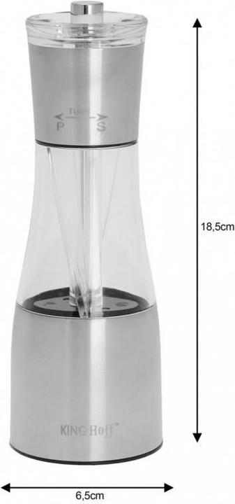 Produktbild Kinghoff salt pepper mill KH-4041 DUET (Pfeffer, Salz)