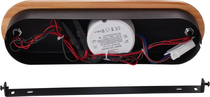 Actual product image Lindby Manel LED spotlight wood 6-flame (1370 lm)