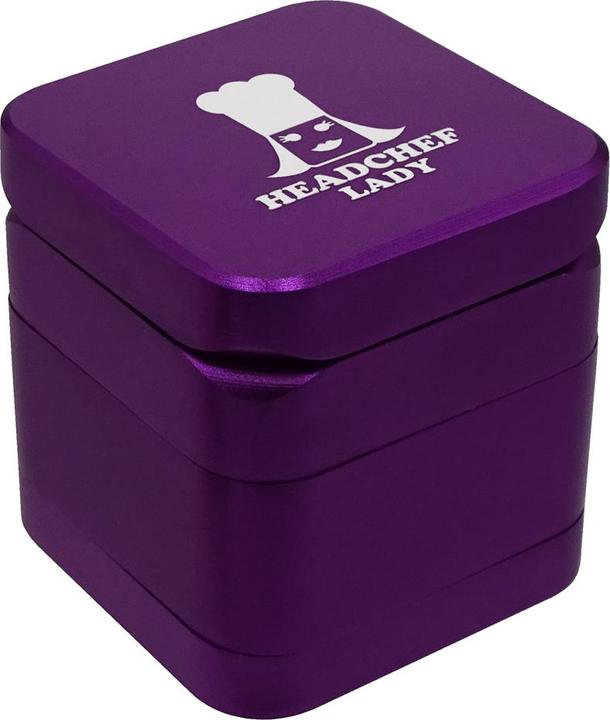 Headchef Lady Cube Grinder Purple
