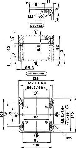 Actual product image Bernstein 1210000050 (Housing)