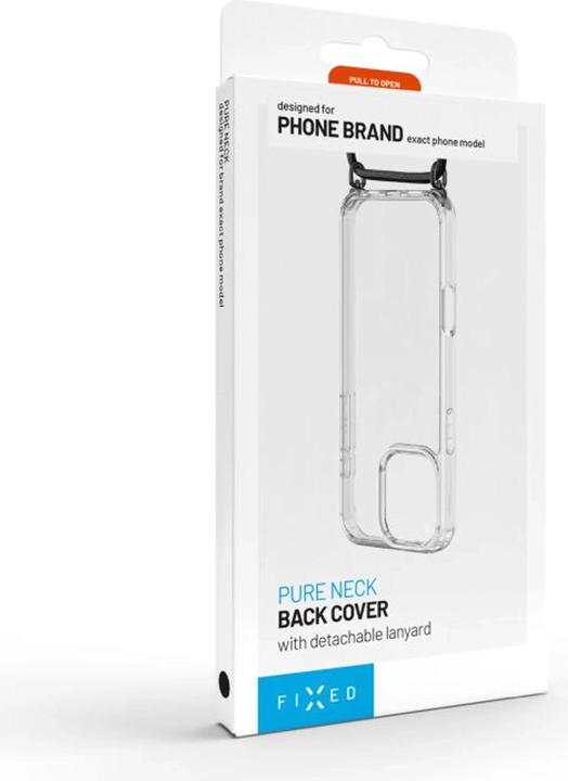 Actual product image Fixed Pure Neck Case with detachable black lanyard for Samsung Galaxy A36 5G/A56 5G (Samsung Galaxy A56)