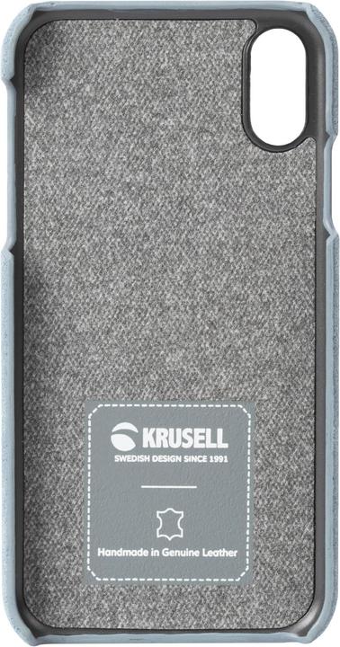 Actual product image Krusell Broby Cover Apple iPhone XS Max blue (Apple iPhone XS Max)