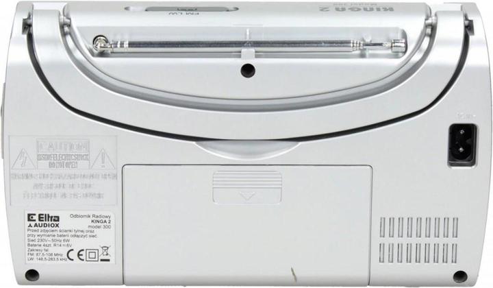 Produktbild Elta Radio KINGA 2 Silver (LW, FM)