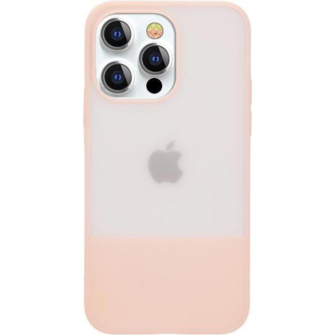 Kingxbar Plain Series Case Cover for iPhone 13 Pro Silicone Case Pink (Apple iPhone 13 Pro), Smartphone Hülle, Rosa