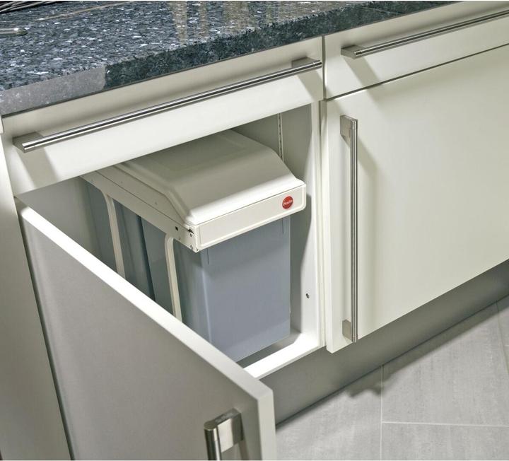 Productafbeelding Hailo Multi-Box duo L, ingebouwde afvalemmer, 2x14 liter (30 l)