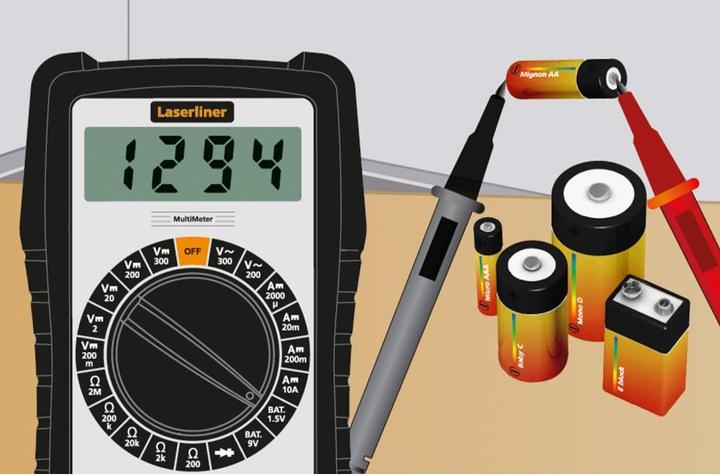 Produktbild Laserliner MultiMeter Hand-Multimeter (CAT III 300V)
