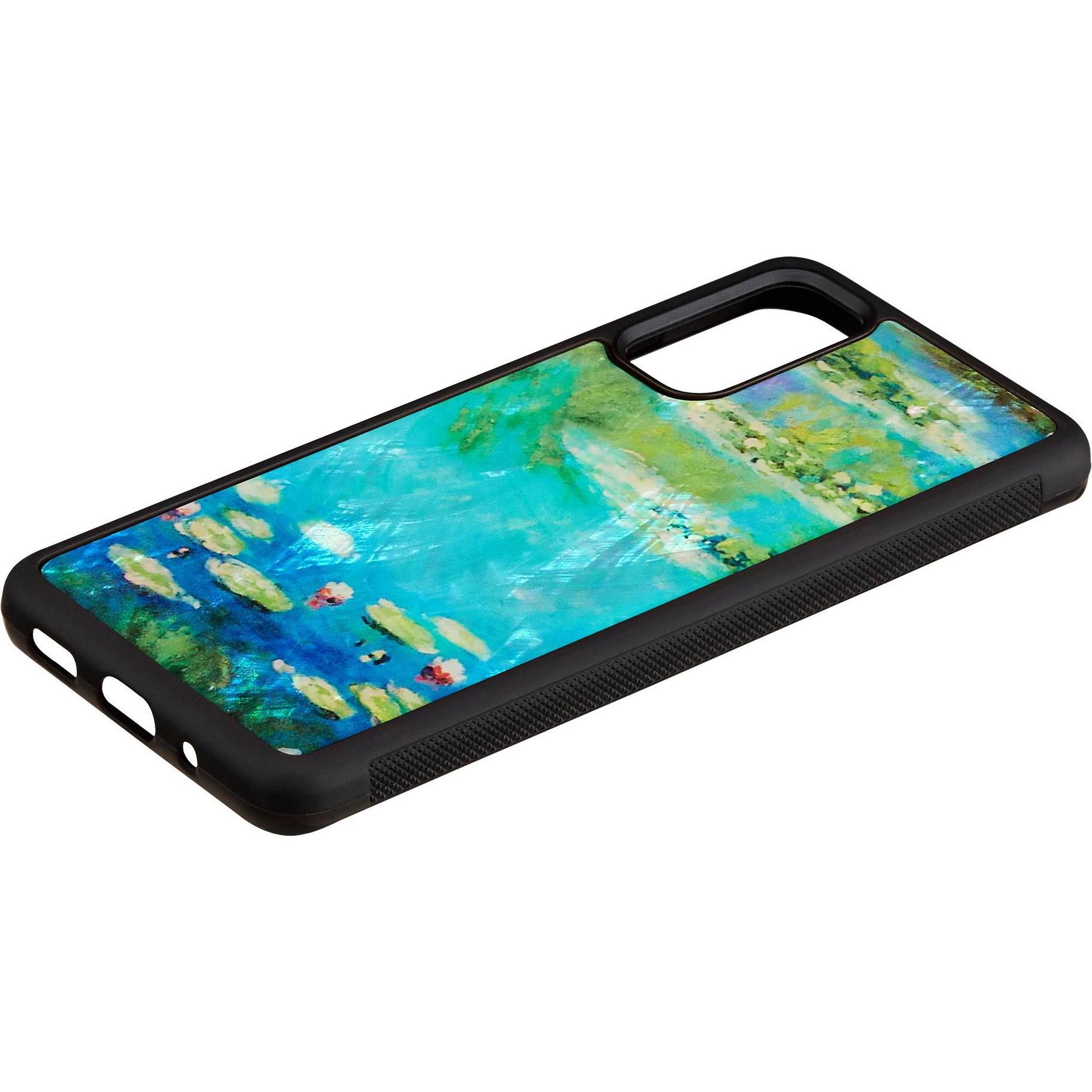 Thumbnail - Ikins case for Samsung Galaxy S20 water lilies black (Samsung Galaxy S20+), Smartphone Hülle, Schwarz