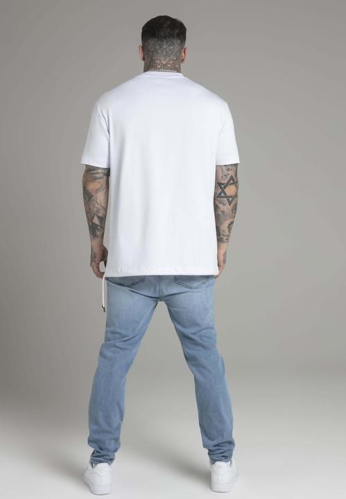 Actual product image Siksilk Oversized T-shirt in white (XS)
