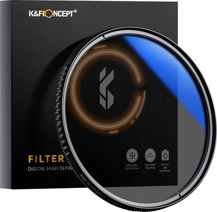 K&F Concept filter Cpl polarizing filter K & f Hd Mc Slim C 67mm (Polarisationsfilter)