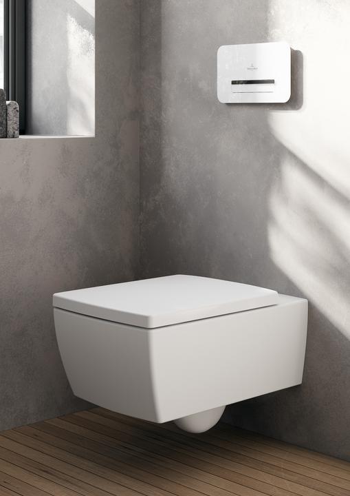 Actual product image Villeroy & Boch V&B WC seat MEMENTO 2.0 QuickRelease u SC function stone white