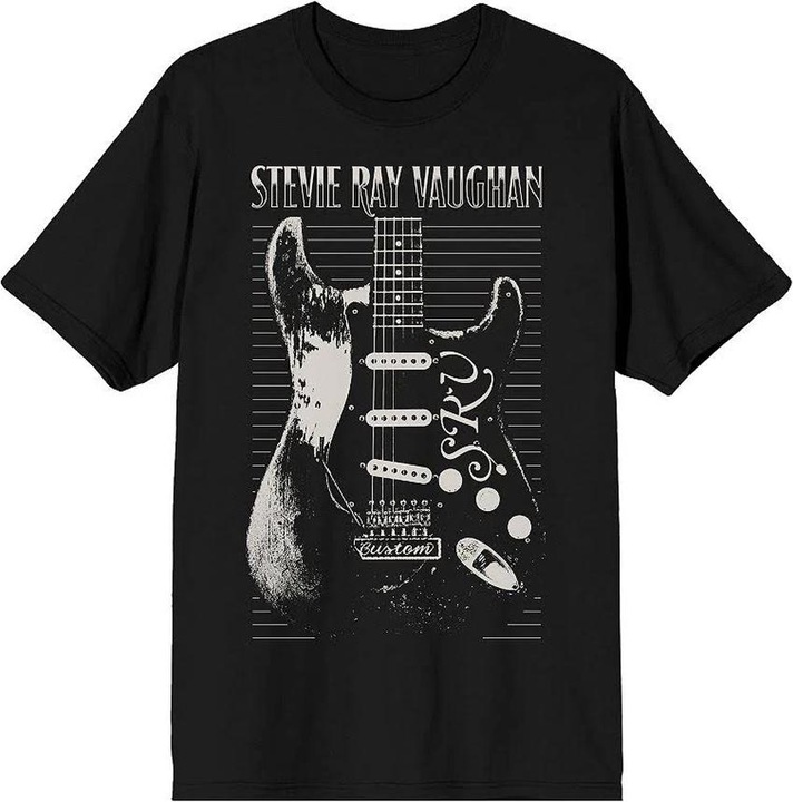 Immagine prodotto Stevie Ray Vaughan Maglietta Chitarra Adulto Unisex (XL)