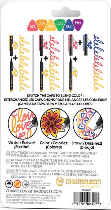 Produktbild Chameleon Fineliner Set (Indigo, 6 x)