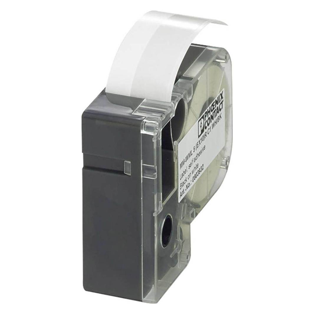 Phoenix Contact, Etikettenrol, MM-WML 5 (EX10)R C1 WH/BK (24 mm)
