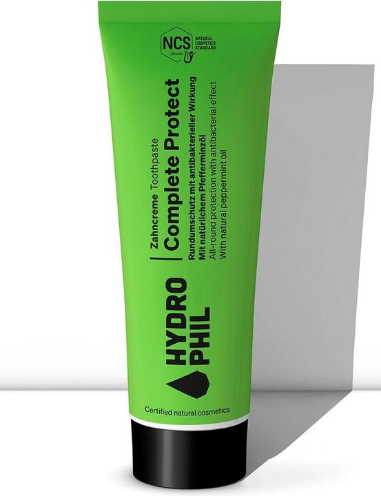 Actual product image Hydrophil Complete Protect toothpaste with fluoride (75 ml)
