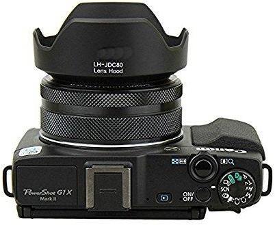 Produktbild JJC Lens Hood Lh-dc80 Lhdc80 for Canon Powershot G1x Mark Ii