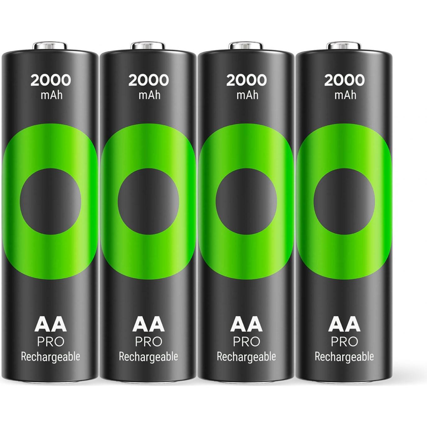 GP Batteries Recharable batteries others (4 Stk., AA, 2000 mAh), Batterien + Akkus