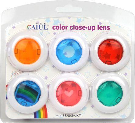 Caiul filter set 6 in one filters for Fujifilm Instax Mini 7s (Effect filter, Protection filter)