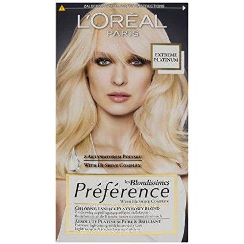 Thumbnail - L'Oréal Paris, Haarfarbe, L'Oréal Les Blondissimes Preference Hair Dye Extreme Platinum (Extreme Platinum)