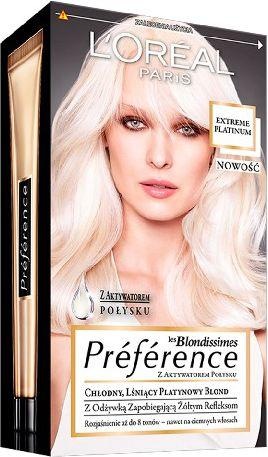 Produktbild L'Oréal Paris L'Oréal Les Blondissimes Preference Hair Dye Extreme Platinum (Extreme Platinum)