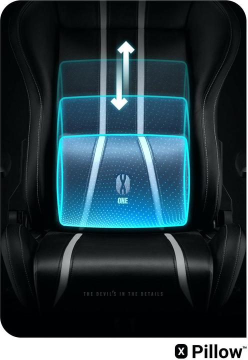 Produktbild Diablo Gaming chair X-One 2.0 Gaming Chair King, Black-white