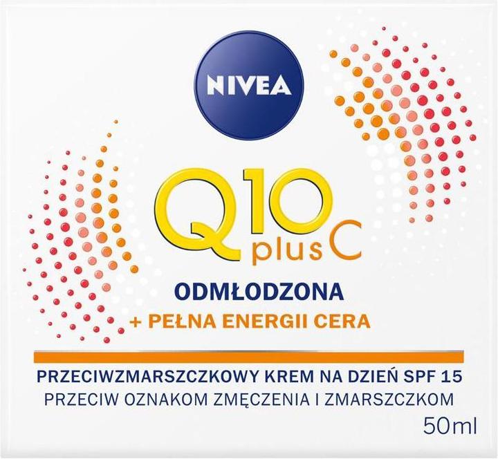 Produktbild NIVEA Q10 Plus C anti-wrinkle day cream SPF15 50ml (50 ml, Tagescreme, SPF 15)