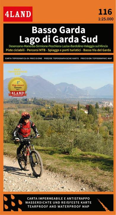 Actual product image Basso Garda Lago di Garda Sud 1:25 000