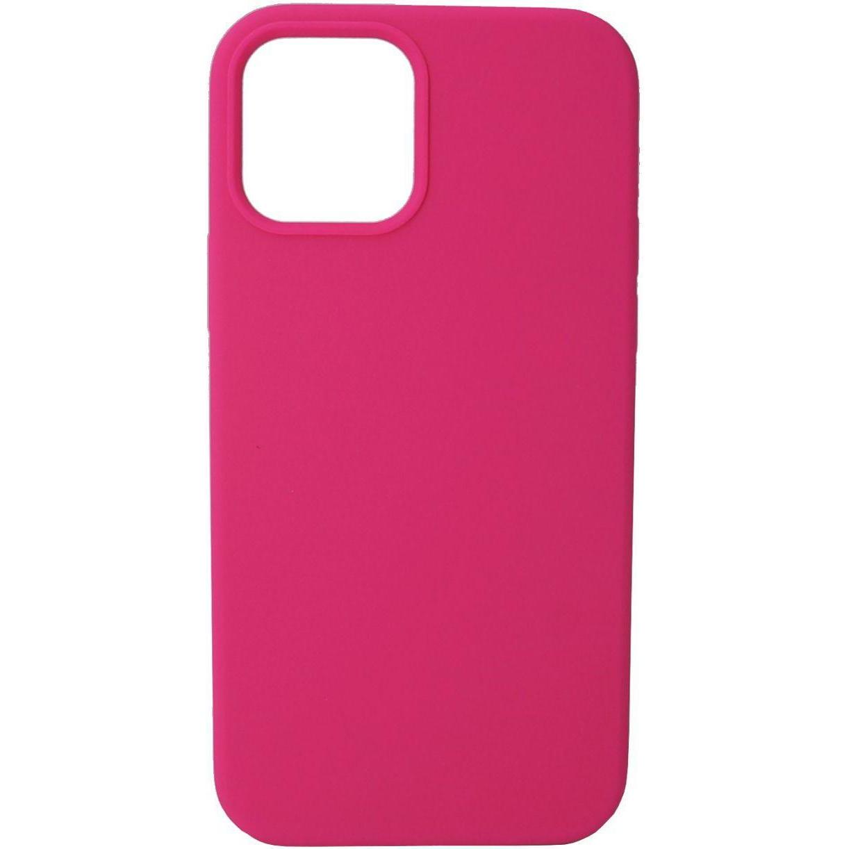 Evelatus Apple iPhone 12/12 Pro Custodia morbida con fondo Rosy Raudona (Apple iPhone 12, Apple iPhone 12 Pro), Cover smartphone