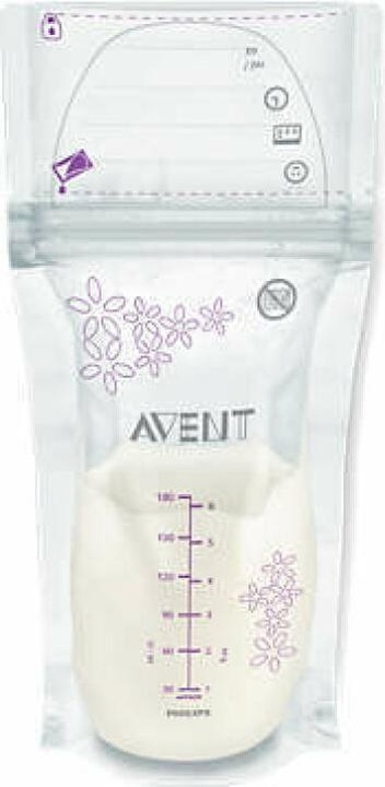 Actual product image Philips Avent Pre-sterilized breast milk bags for storage