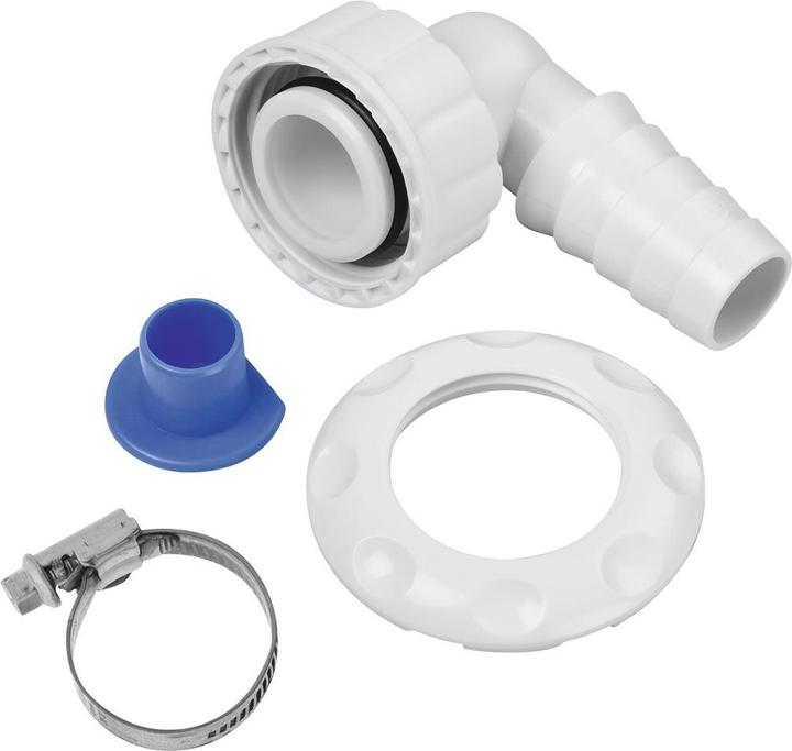 Xavax Siphon connection for wall-mounted siphons without cleaning opening