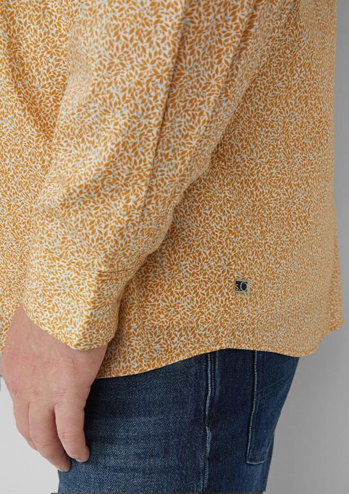 Immagine prodotto s.Oliver Hemd Hemd aus Baumwollstretch mit All-over-Print (5XL)