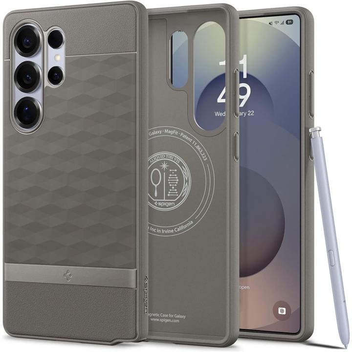 Produktbild Spigen Caseology Parallax Mag MagSafe Hülle für Samsung Galaxy S25 Ultra – Grau (Samsung Galaxy S25 Ultra)