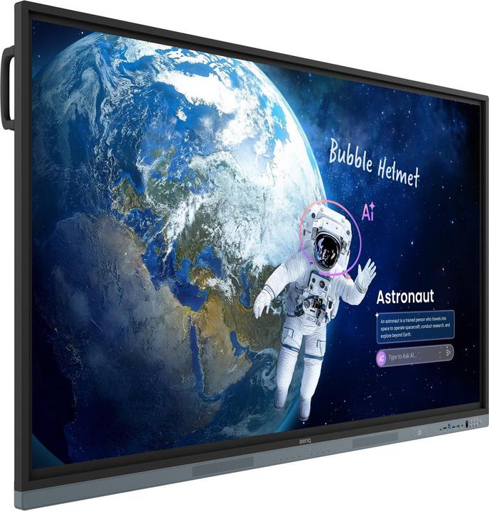 Produktbild BenQ 165.1cm (65") RM6505 Interactive Flatp.UHD Android (Speditionsversand) (3840 x 2160 Pixel, 65")