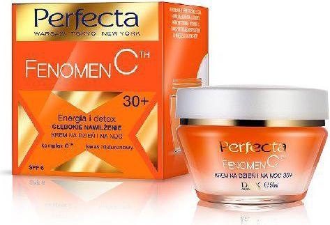 Produktbild Perfecta veido kremas Fenomen C 30+ Energy and Moisturizing Detox 50ml (50 ml, 24h Creme)