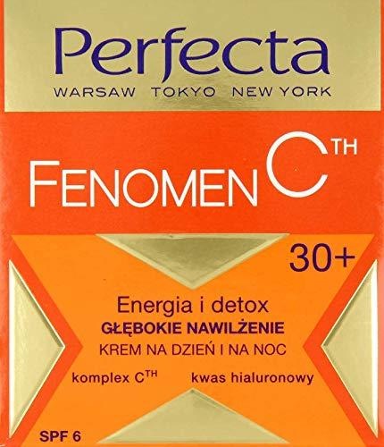 Produktbild Perfecta veido kremas Fenomen C 30+ Energy and Moisturizing Detox 50ml (50 ml, 24h Creme)