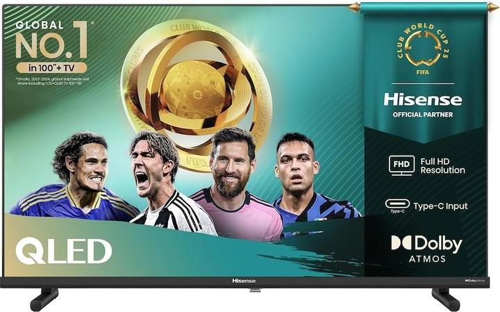 Image du produit Hisense TV 40A59Q Smart TV QLED 40 Zoll (40", QLED, Full HD)