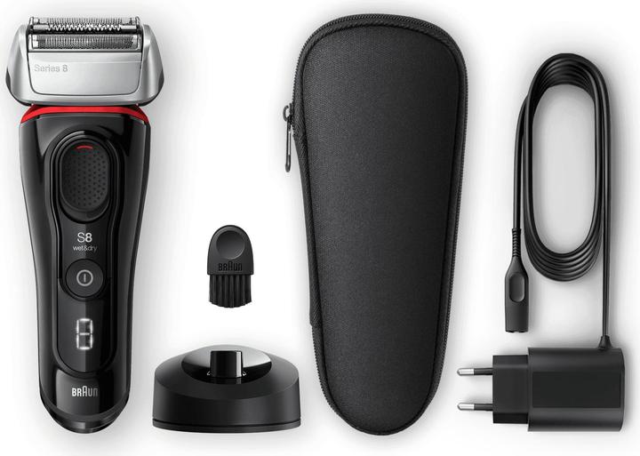 Produktbild Braun Shaver 8340s Cordless, Charging time 1 h, Wet use, Lithium Ion, Number of shaver heads/blades 4, Juo