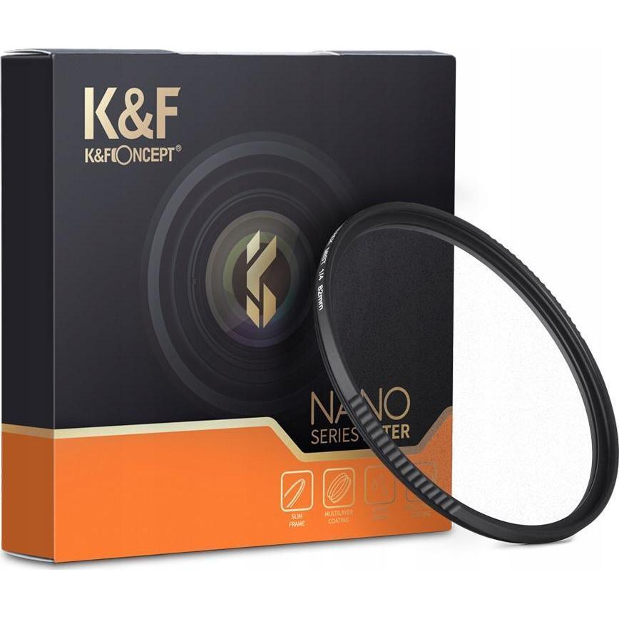 K&F Concept K&F filter HD Black Mist 1/4 K&F diffusion filter 67mm 67mm (67 mm, Diffusionsfilter, 67 mm), Objektivfilter...