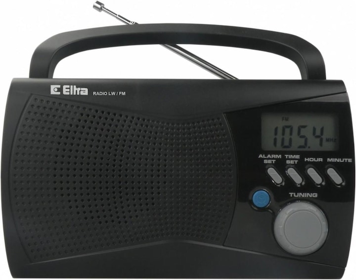 Actual product image Elta Radio KINGA 2 black (FM)