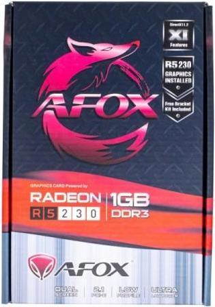 Actual product image AFOX Radeon R5 230 1GB DDR3 64 Bit DVI HDMI VGA LP Video Card (1 GB, DDR3)