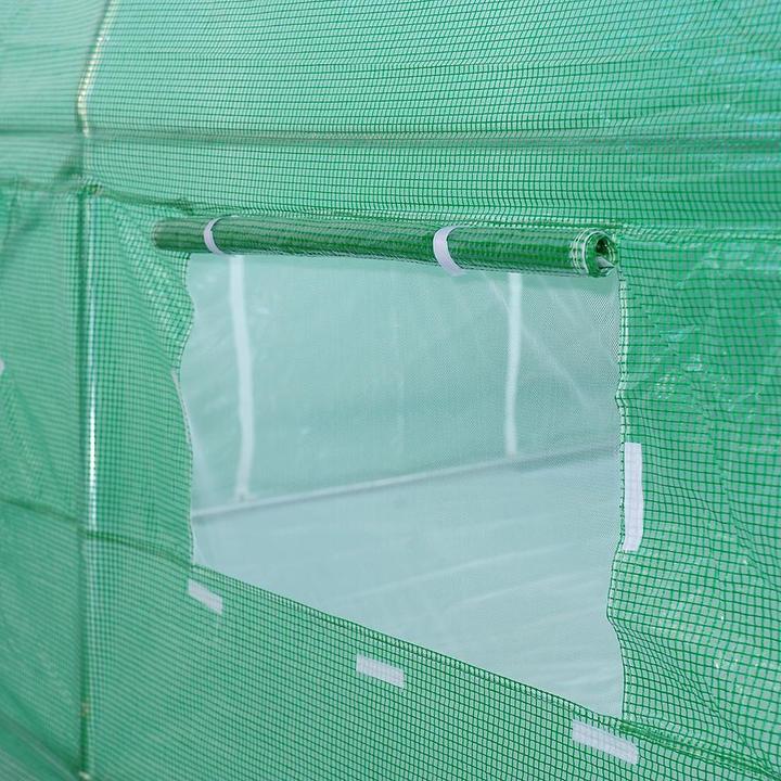 Immagine prodotto FunFit Serra ad arco verde con bocchette 200x300-6m2 (Verde)