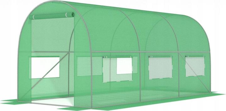 Immagine prodotto FunFit Serra ad arco verde con bocchette 200x300-6m2 (Verde)