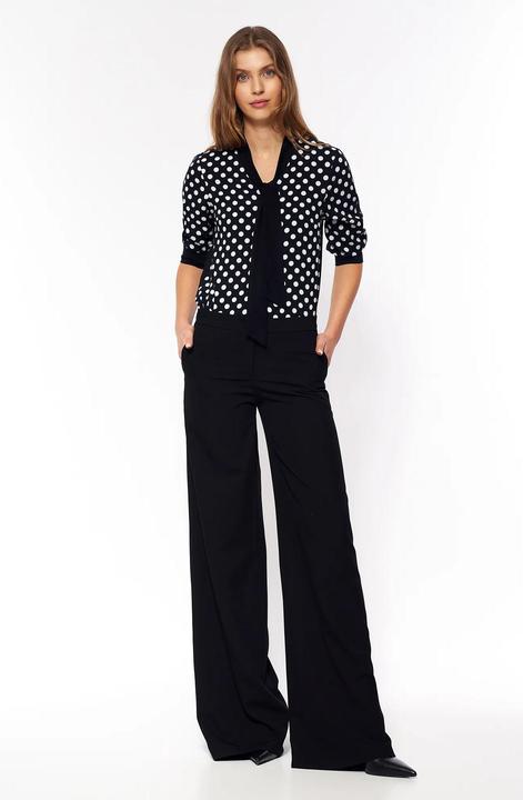 Immagine prodotto Nife Blusa sottile a pois bianchi donna (36)