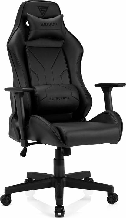 Actual product image Sense Gaming Chair Sense7 Netrunner Gaming Chair, Black