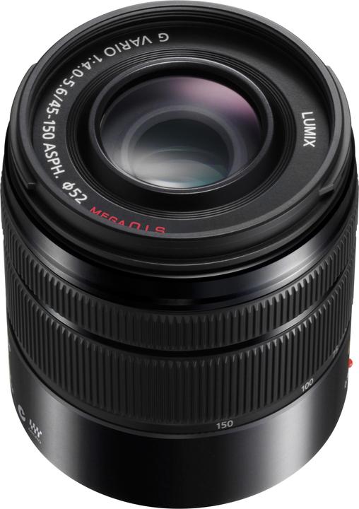 Produktbild Panasonic LENS G 45-150MM Black (Micro Four Thirds, Vollformat)